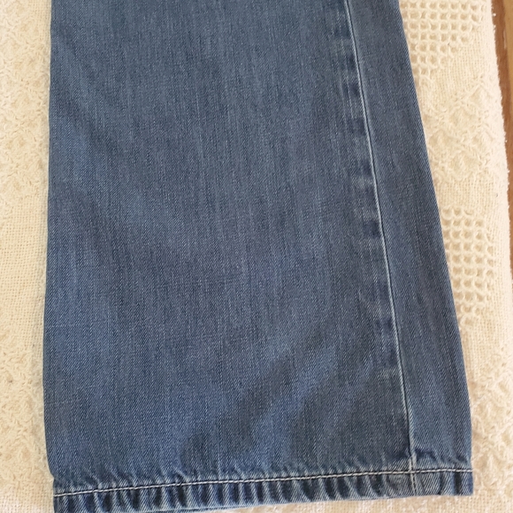 Vintage Rock Republic distressed men's jeans 36/34 Thick stitching and skulls - Picture 14 of 16